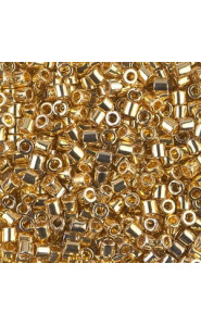 Miyuki delica beads 8/0 - 24KT Gold plated DBL-31